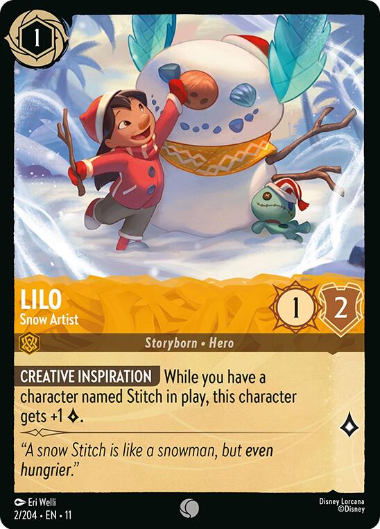 Lilo - Snow Artist (2/204) [Winterspell] | I Want That Stuff Brandon
