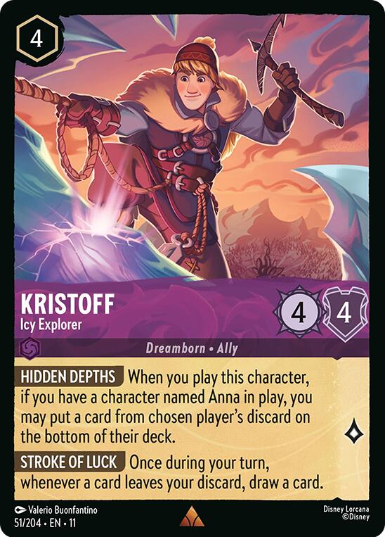 Kristoff - Icy Explorer (51/204) [Winterspell] | I Want That Stuff Brandon