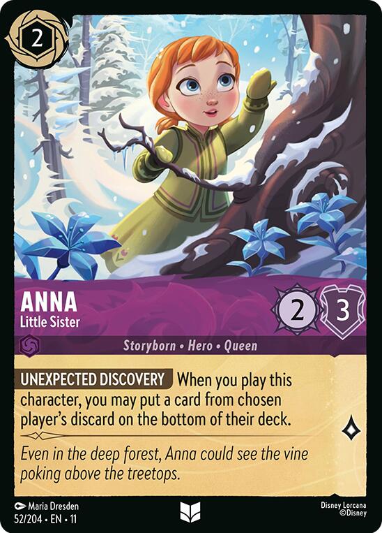 Anna - Little Sister (52/204) [Winterspell] | I Want That Stuff Brandon