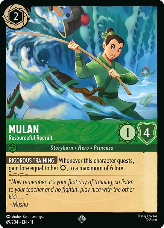 Mulan - Resourceful Recruit (69/204) [Winterspell] | I Want That Stuff Brandon