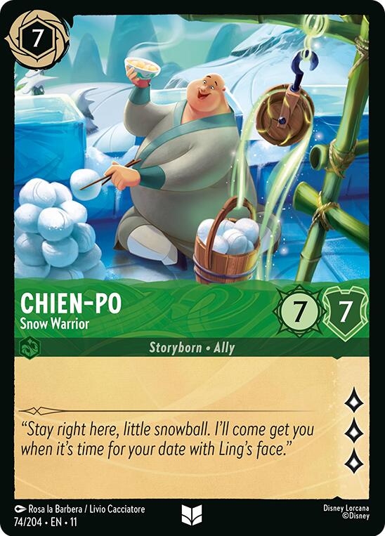 Chien-Po - Snow Warrior (74/204) [Winterspell] | I Want That Stuff Brandon
