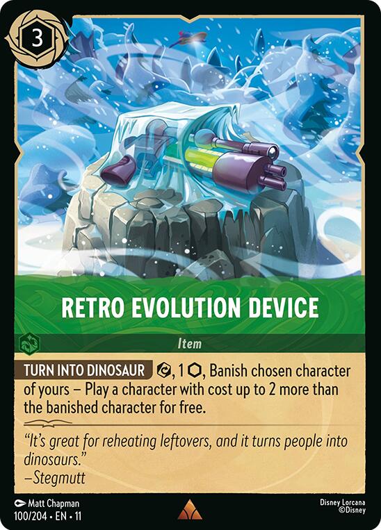 Retro Evolution Device (100/204) [Winterspell] | I Want That Stuff Brandon