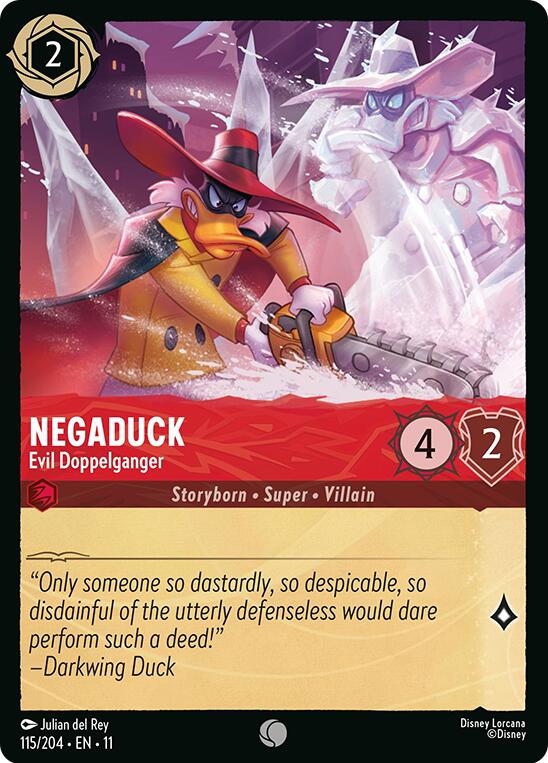 Negaduck - Evil Doppelganger (115/204) [Winterspell] | I Want That Stuff Brandon