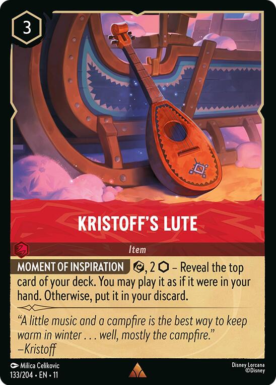 Kristoff's Lute (133/204) [Winterspell] | I Want That Stuff Brandon