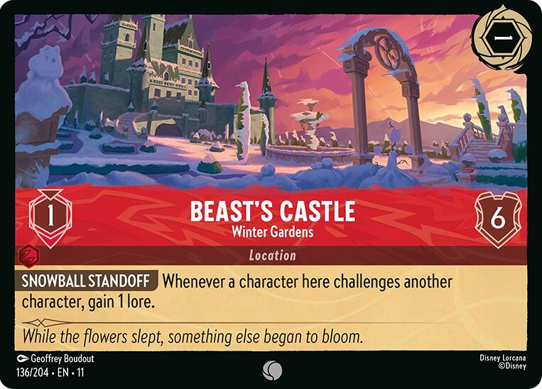 Beast's Castle - Winter Gardens (136/204) [Winterspell] | I Want That Stuff Brandon