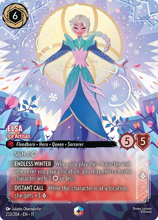 Elsa - Ice Artisan (Enchanted) (233/204) [Winterspell] | I Want That Stuff Brandon