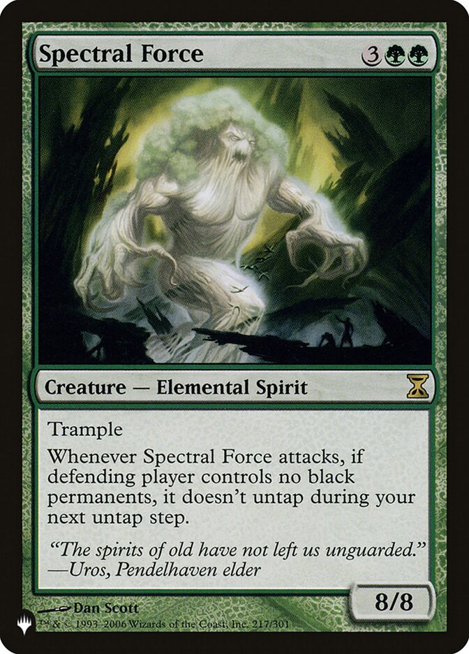 Spectral Force [The List] | I Want That Stuff Brandon