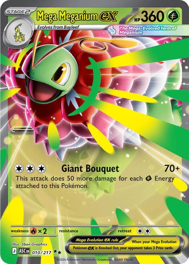 Mega Meganium ex (010/217) [Mega Evolution: Ascended Heroes] | I Want That Stuff Brandon