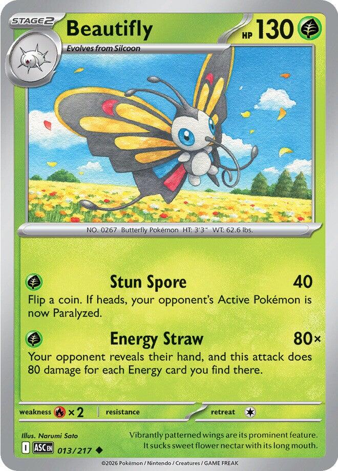 Beautifly (013/217) [Mega Evolution: Ascended Heroes] | I Want That Stuff Brandon