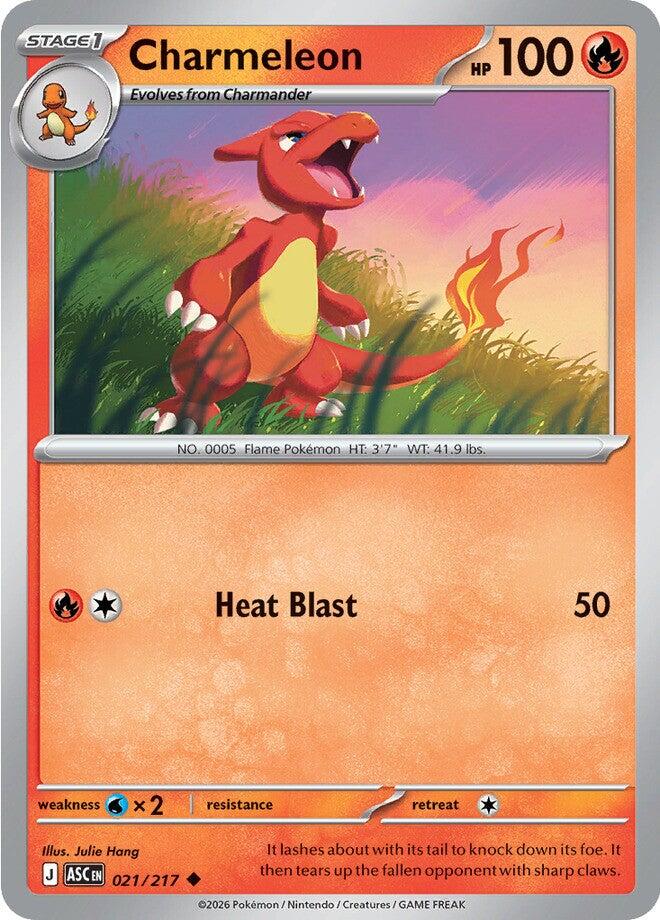 Charmeleon (021/217) [Mega Evolution: Ascended Heroes] | I Want That Stuff Brandon