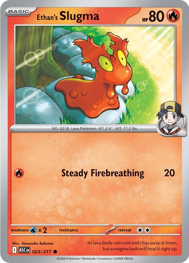 Ethan's Slugma (023/217) [Mega Evolution: Ascended Heroes] | I Want That Stuff Brandon