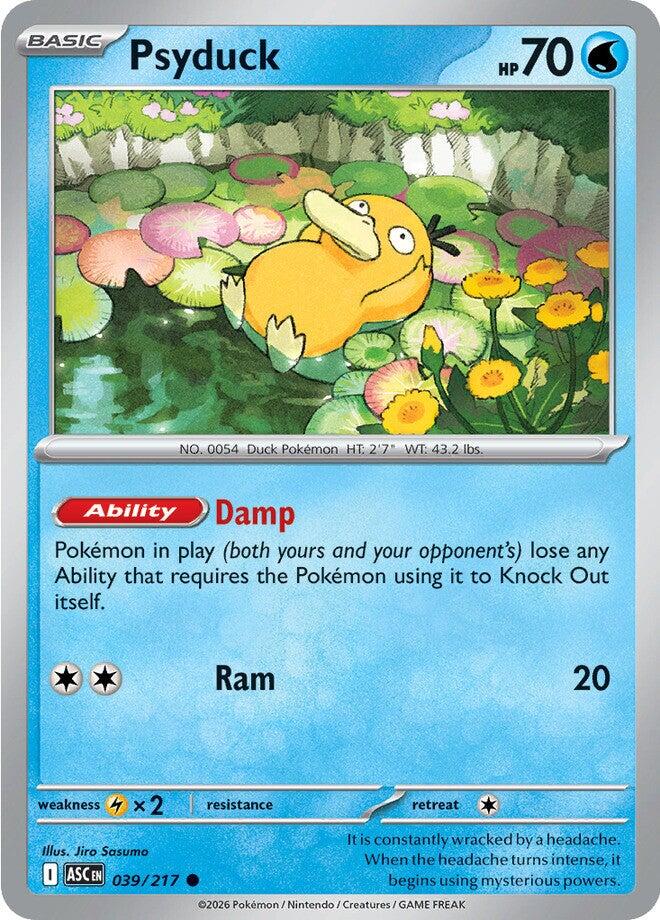 Psyduck (039/217) [Mega Evolution: Ascended Heroes] | I Want That Stuff Brandon