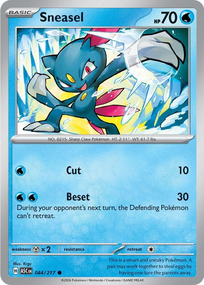 Sneasel (044/217) [Mega Evolution: Ascended Heroes] | I Want That Stuff Brandon