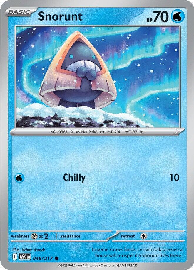 Snorunt (046/217) [Mega Evolution: Ascended Heroes] | I Want That Stuff Brandon