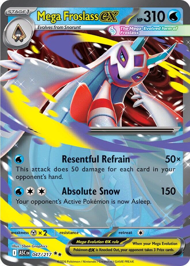 Mega Froslass ex (047/217) [Mega Evolution: Ascended Heroes] | I Want That Stuff Brandon