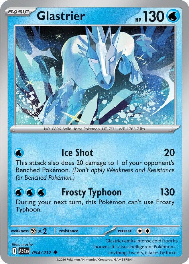 Glastrier (054/217) [Mega Evolution: Ascended Heroes] | I Want That Stuff Brandon
