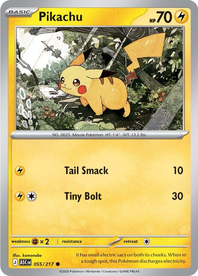 Pikachu (055/217) [Mega Evolution: Ascended Heroes] | I Want That Stuff Brandon