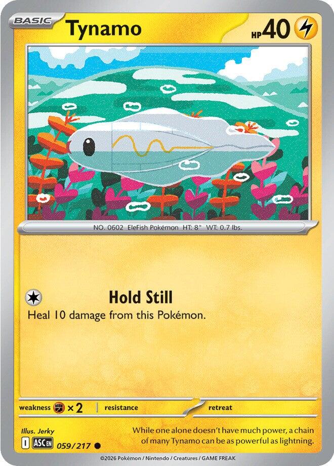 Tynamo (059/217) [Mega Evolution: Ascended Heroes] | I Want That Stuff Brandon