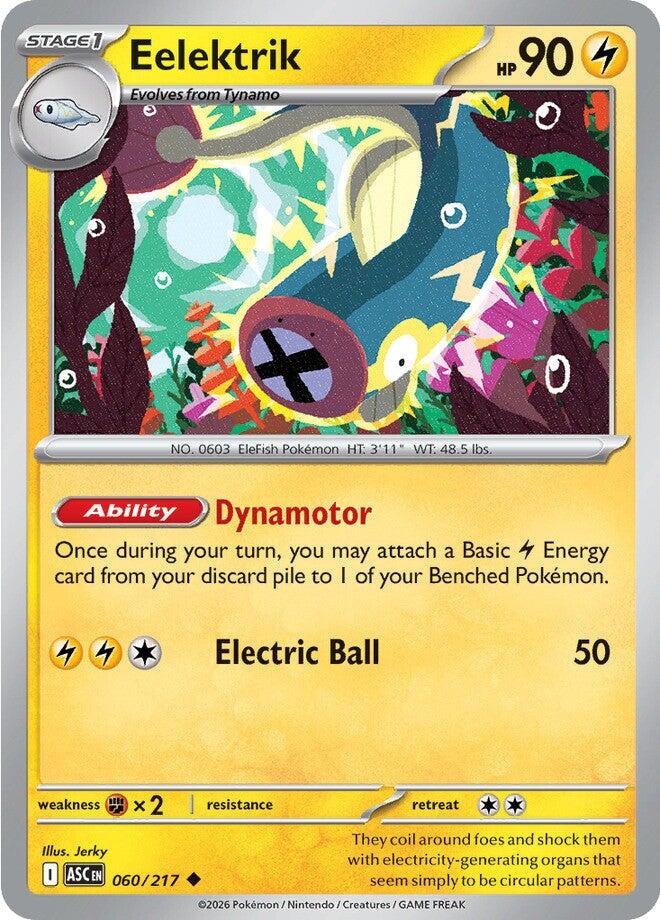 Eelektrik (060/217) [Mega Evolution: Ascended Heroes] | I Want That Stuff Brandon