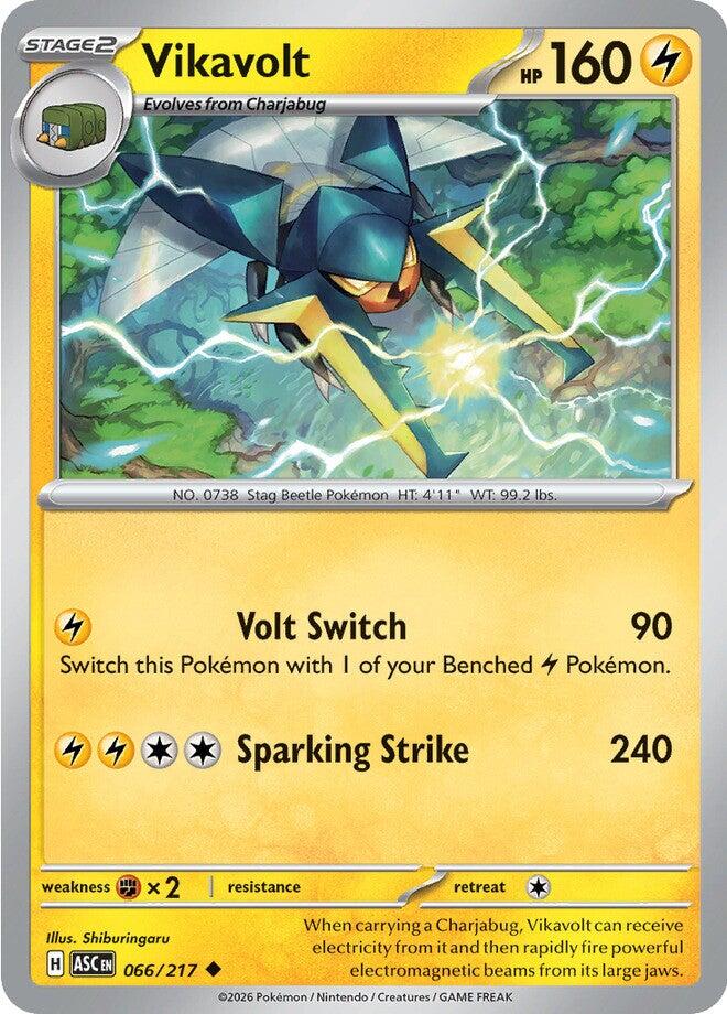 Vikavolt (066/217) [Mega Evolution: Ascended Heroes] | I Want That Stuff Brandon