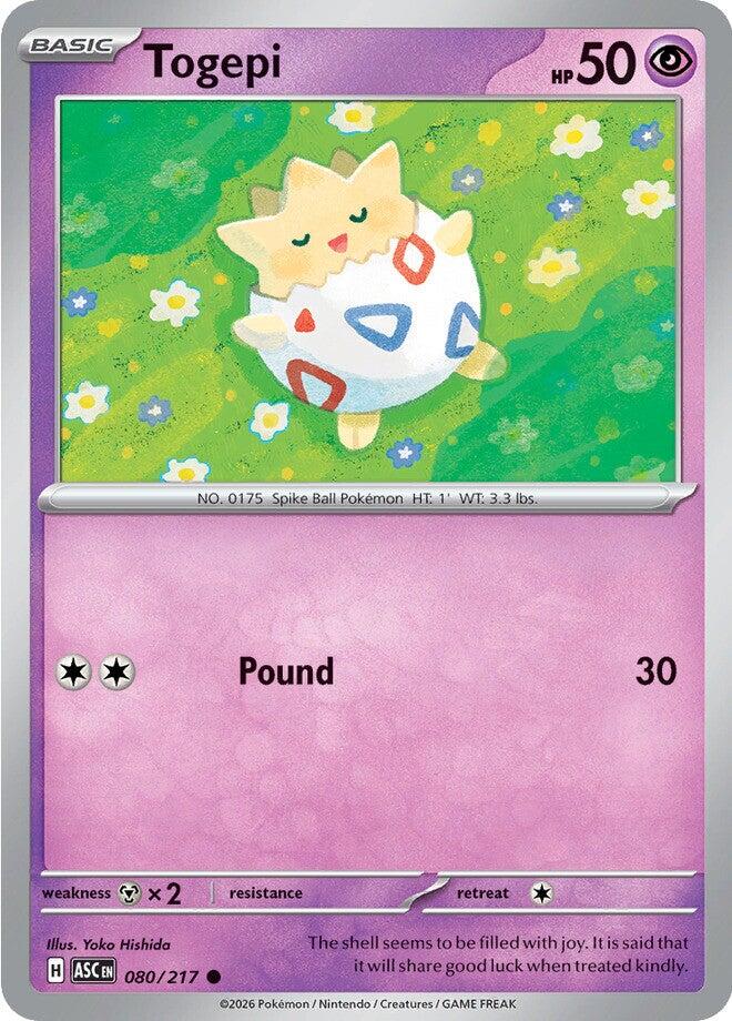 Togepi (080/217) [Mega Evolution: Ascended Heroes] | I Want That Stuff Brandon