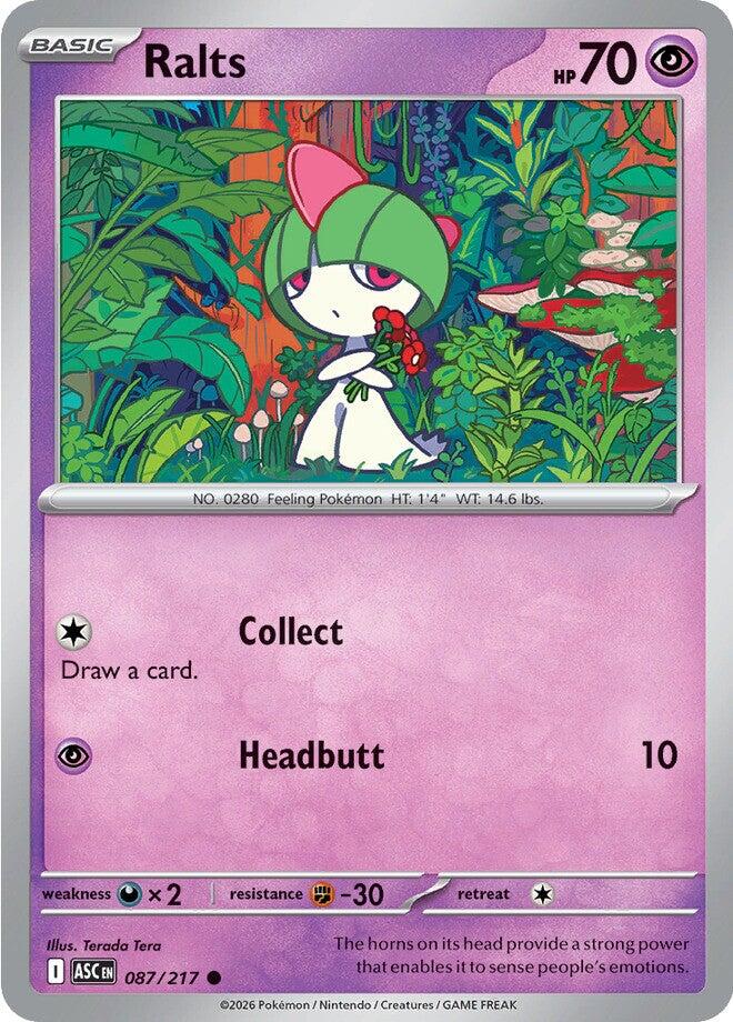 Ralts (087/217) [Mega Evolution: Ascended Heroes] | I Want That Stuff Brandon