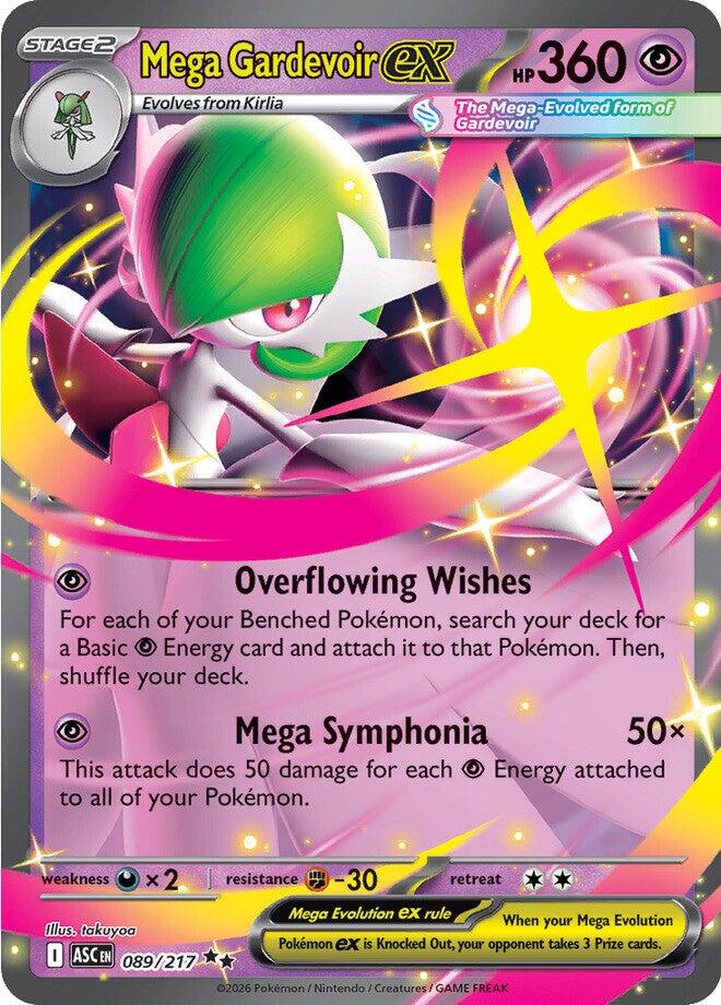 Mega Gardevoir ex (089/217) [Mega Evolution: Ascended Heroes] | I Want That Stuff Brandon