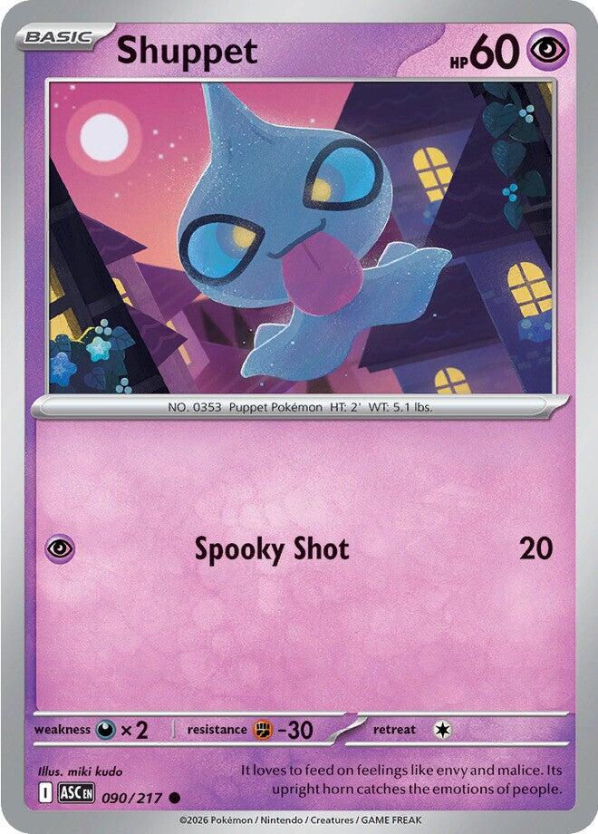 Shuppet (090/217) [Mega Evolution: Ascended Heroes] | I Want That Stuff Brandon