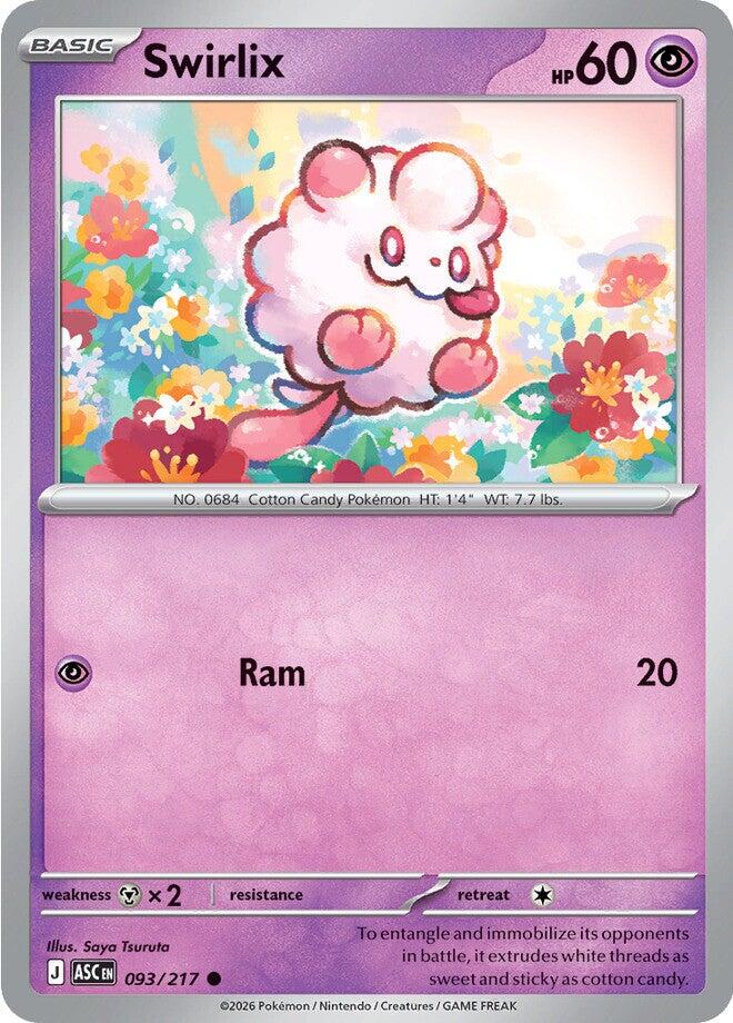 Swirlix (093/217) [Mega Evolution: Ascended Heroes] | I Want That Stuff Brandon