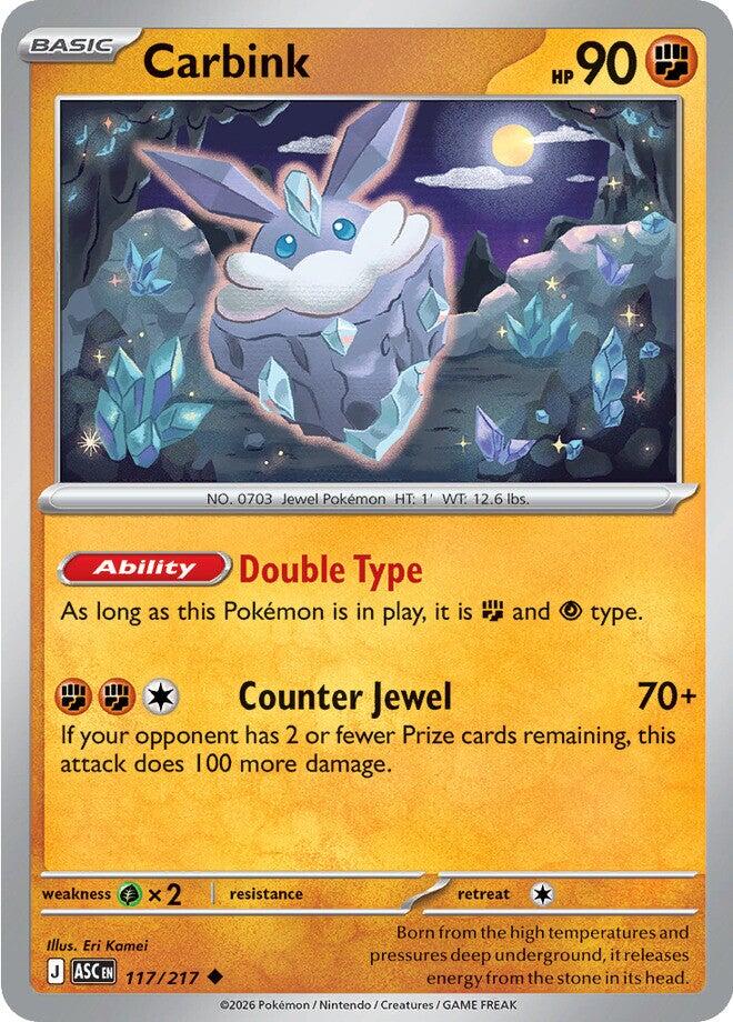 Carbink (117/217) [Mega Evolution: Ascended Heroes] | I Want That Stuff Brandon