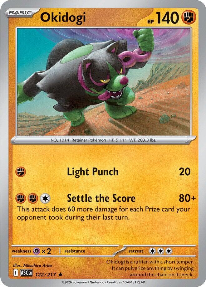 Okidogi (122/217) [Mega Evolution: Ascended Heroes] | I Want That Stuff Brandon