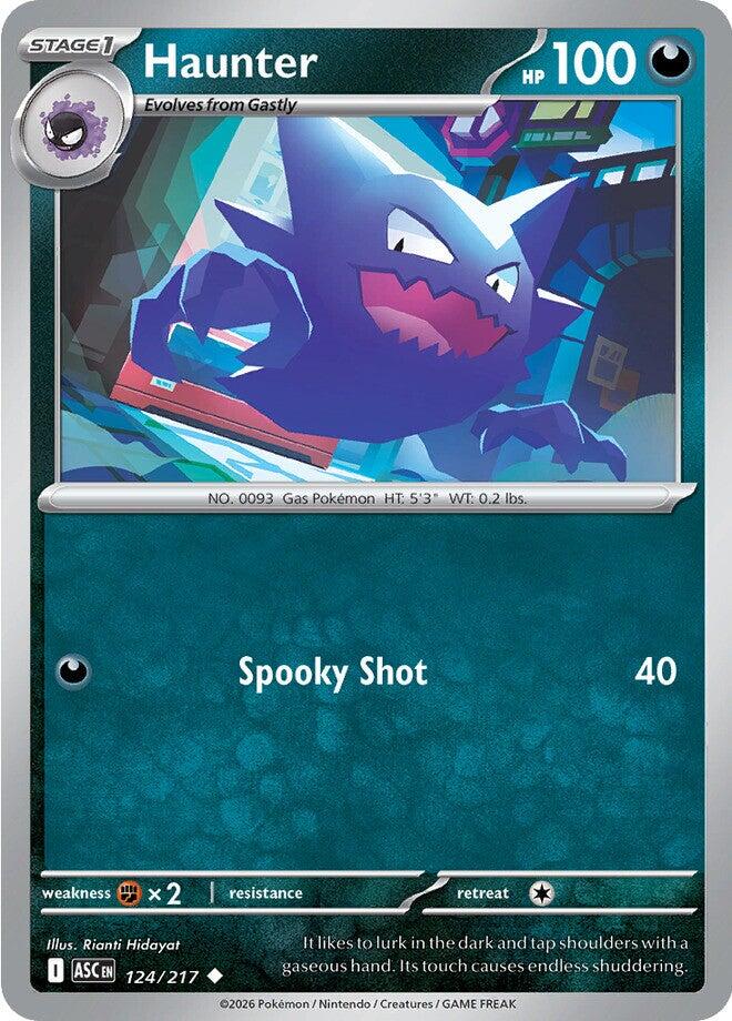 Haunter (124/217) [Mega Evolution: Ascended Heroes] | I Want That Stuff Brandon