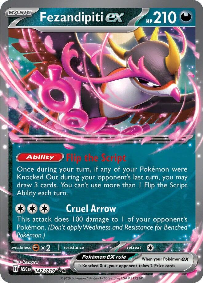 Fezandipiti ex (142/217) [Mega Evolution: Ascended Heroes] | I Want That Stuff Brandon
