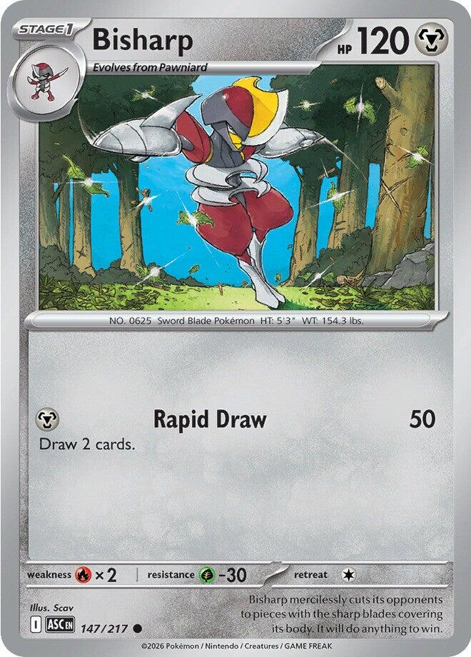 Bisharp (147/217) [Mega Evolution: Ascended Heroes] | I Want That Stuff Brandon