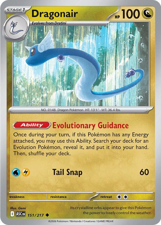 Dragonair (151/217) [Mega Evolution: Ascended Heroes] | I Want That Stuff Brandon