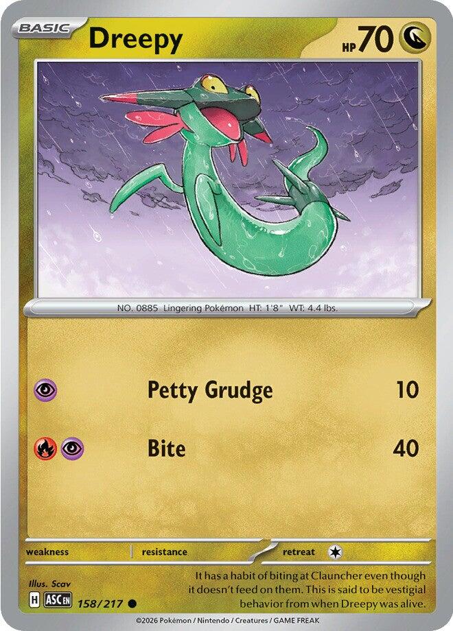 Dreepy (158/217) [Mega Evolution: Ascended Heroes] | I Want That Stuff Brandon