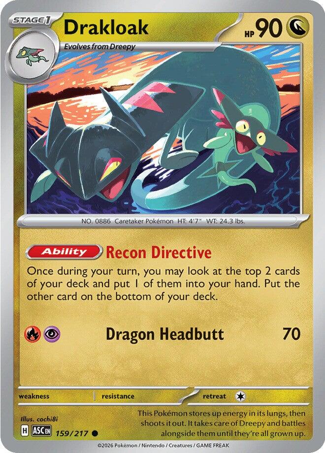 Drakloak (159/217) [Mega Evolution: Ascended Heroes] | I Want That Stuff Brandon