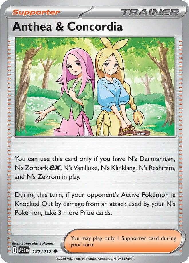 Anthea & Concordia (182/217) [Mega Evolution: Ascended Heroes] | I Want That Stuff Brandon