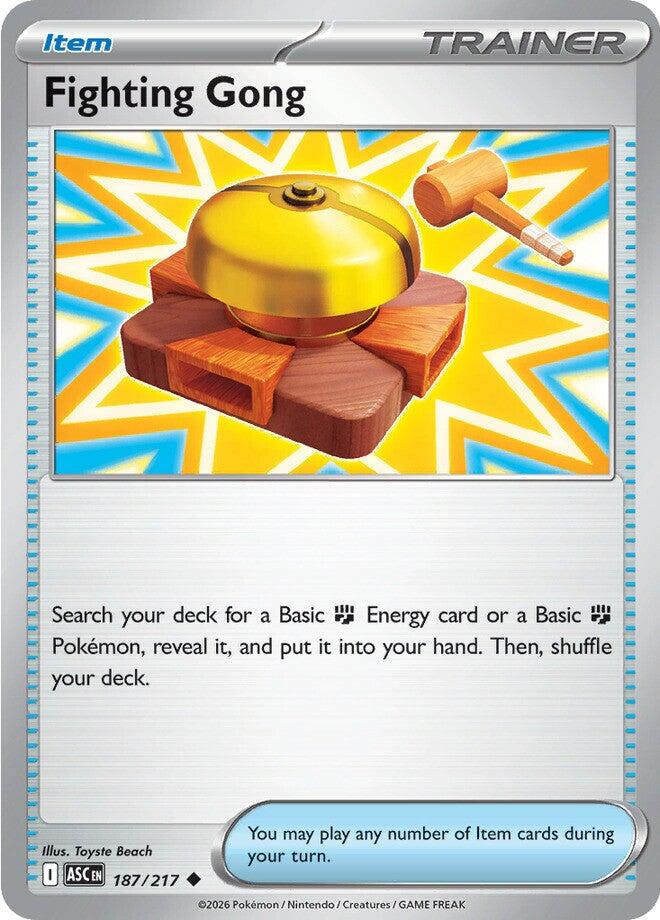 Fighting Gong (187/217) [Mega Evolution: Ascended Heroes] | I Want That Stuff Brandon