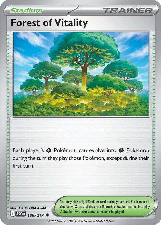 Forest of Vitality (188/217) [Mega Evolution: Ascended Heroes] | I Want That Stuff Brandon