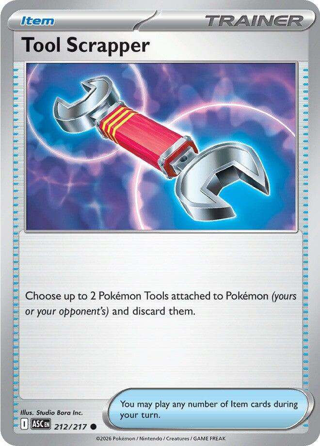 Tool Scrapper (212/217) [Mega Evolution: Ascended Heroes] | I Want That Stuff Brandon