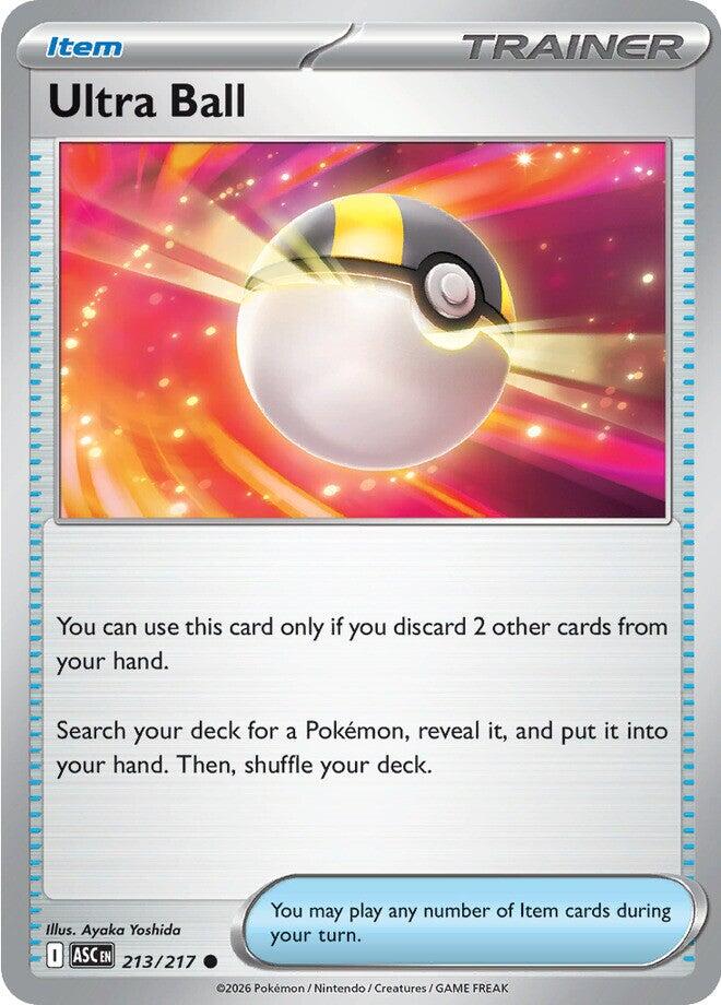 Ultra Ball (213/217) [Mega Evolution: Ascended Heroes] | I Want That Stuff Brandon