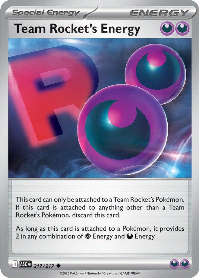 Team Rocket's Energy (217/217) [Mega Evolution: Ascended Heroes] | I Want That Stuff Brandon