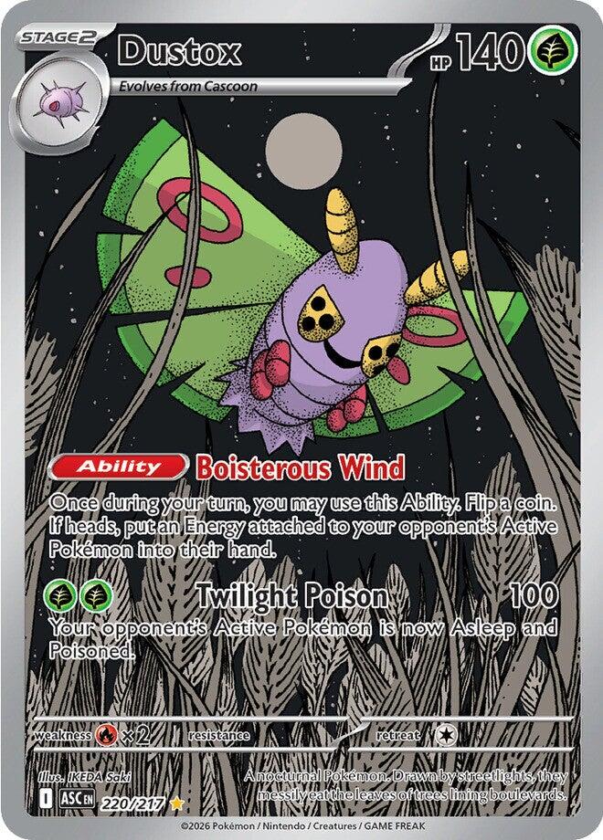 Dustox (220/217) [Mega Evolution: Ascended Heroes] | I Want That Stuff Brandon