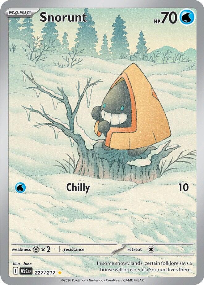 Snorunt (227/217) [Mega Evolution: Ascended Heroes] | I Want That Stuff Brandon