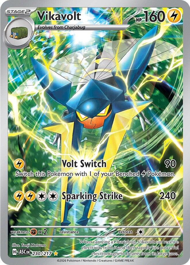 Vikavolt (230/217) [Mega Evolution: Ascended Heroes] | I Want That Stuff Brandon