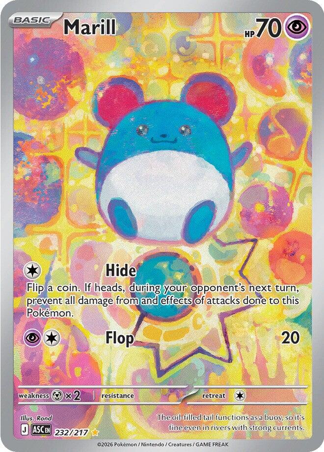 Marill (232/217) [Mega Evolution: Ascended Heroes] | I Want That Stuff Brandon