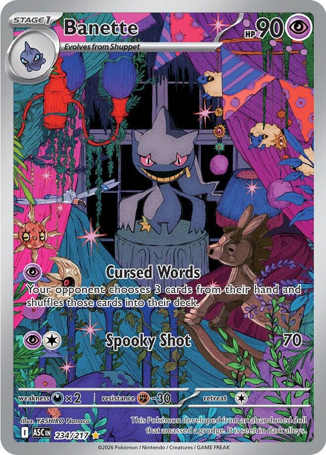 Banette (234/217) [Mega Evolution: Ascended Heroes] | I Want That Stuff Brandon