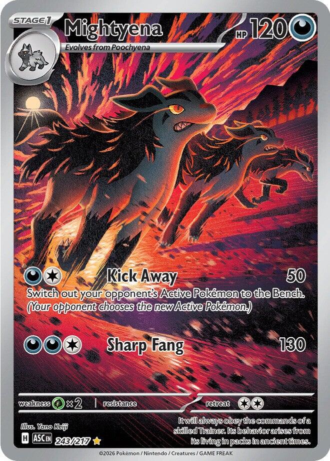 Mightyena (243/217) [Mega Evolution: Ascended Heroes] | I Want That Stuff Brandon