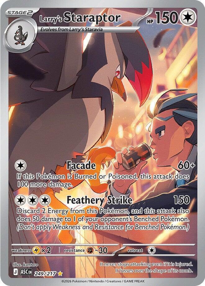 Larry's Staraptor (249/217) [Mega Evolution: Ascended Heroes] | I Want That Stuff Brandon